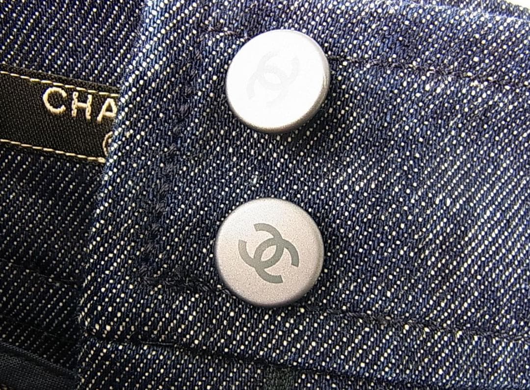 ★正規品極美品シャネル　CHANEL　デニムスカート　36サイズ　99P