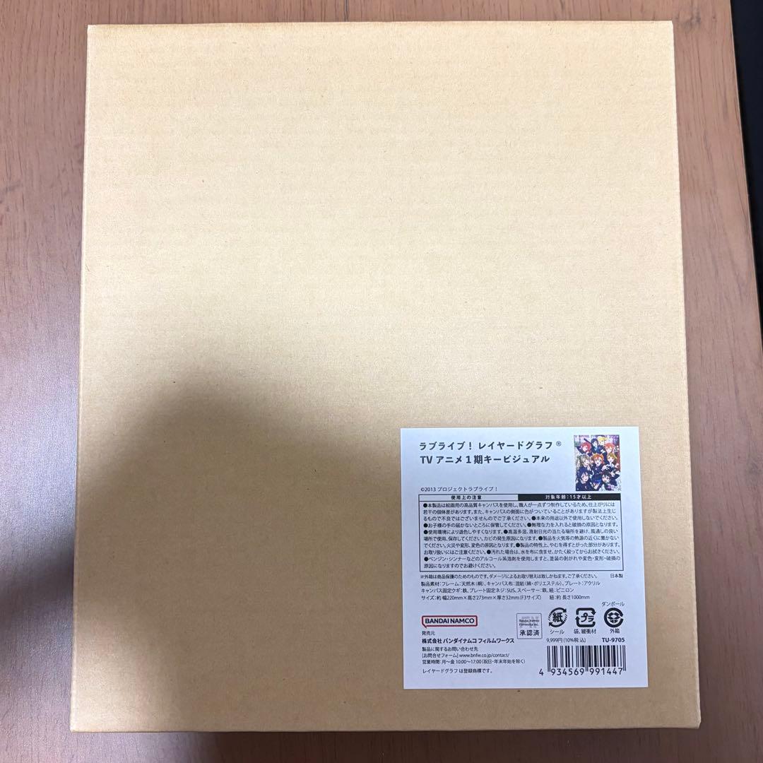 ラブライブ TVアニメ1期キービジュアル レイヤードグラフ