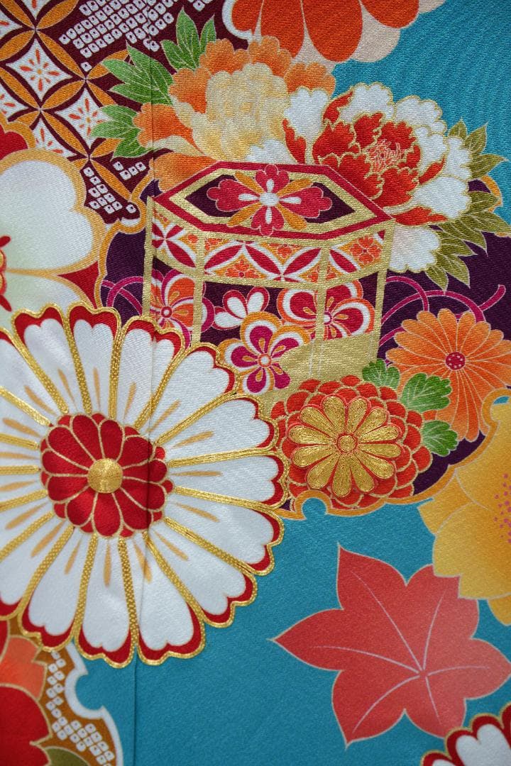 デコポン　振袖のみ【678】【155cm~165cmの方用】