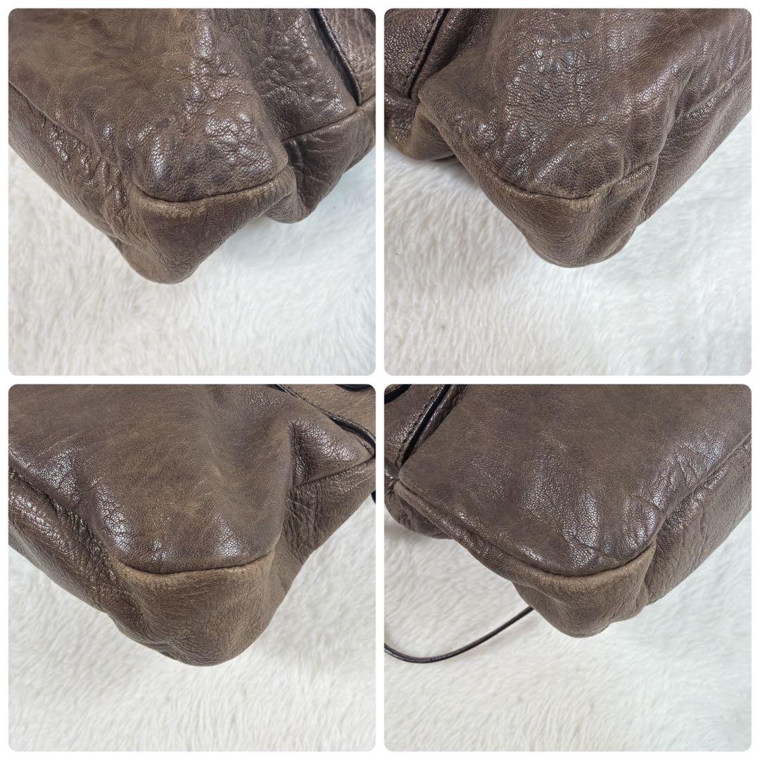 バッグ 00s miumiu leather shoulder bag Arcadie