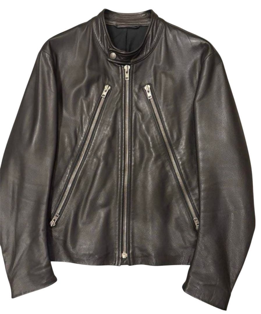 Maison Margiela メゾンマルジェラ 八の字 ライダース 44 牛革