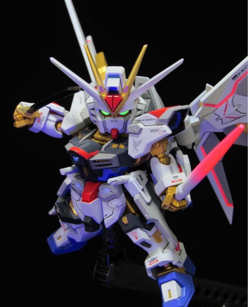 モビリティジョイント マイティストライクフリーダムガンダム 塗装品