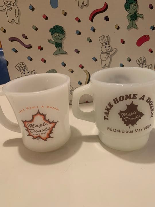 ファイヤーキング　メープルドーナツ　マグ　激レア　両面柄　2個セット
