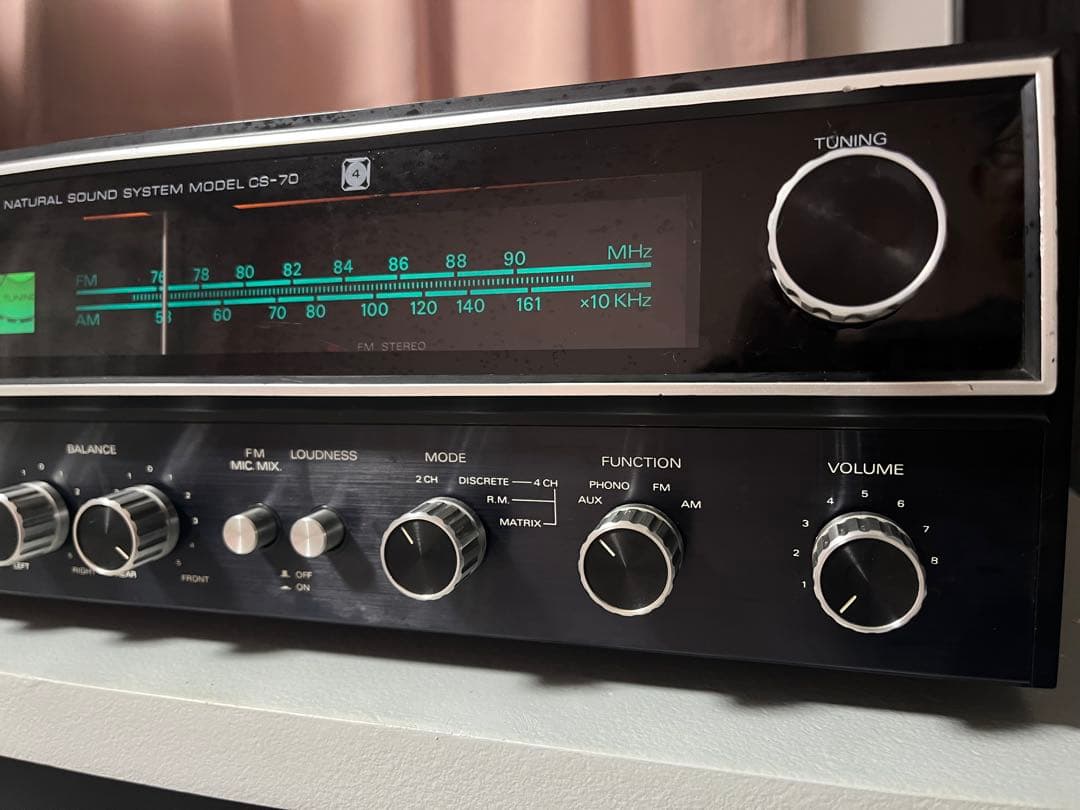 YAMAHA CS-70 ステレオレシーバー