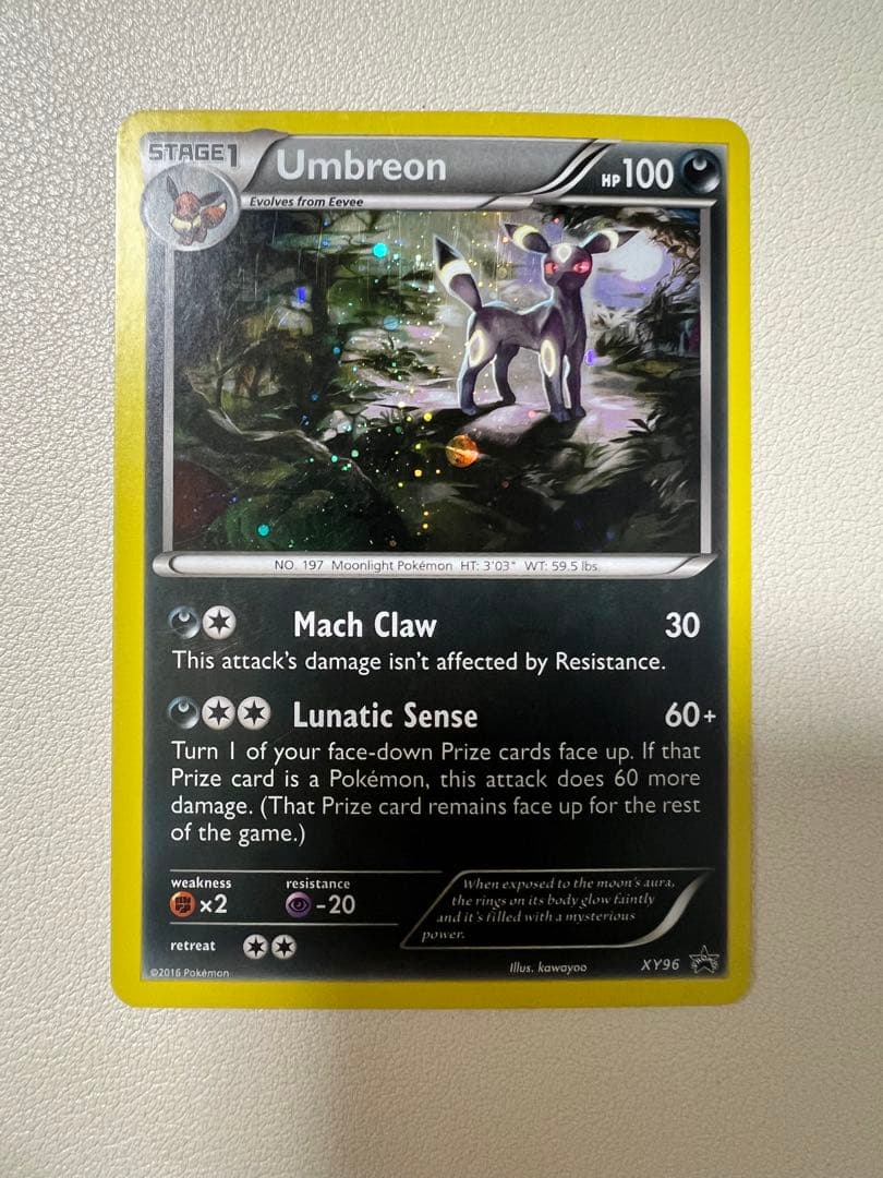 ポケモンカード　ブラッキー　ナイトバトル PROMO 英語版