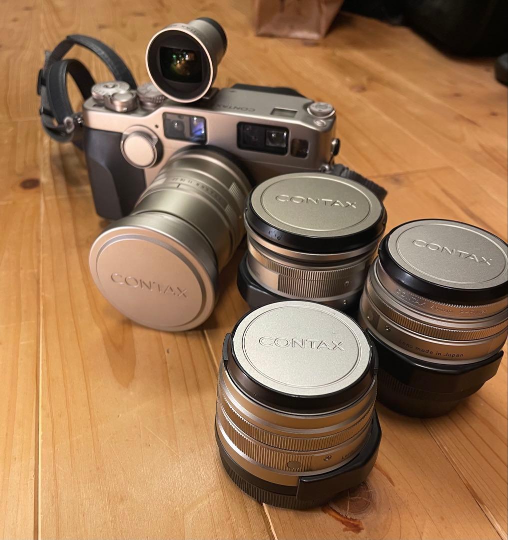[中古]CONTAX G2 純正レンズ4本セット