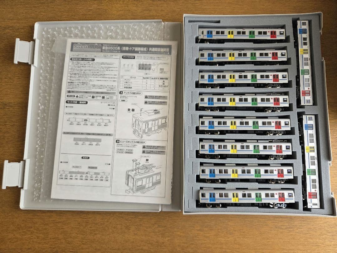 桜*)様 グリーンマックス 50617/50618 東急 8500系 青帯・ドア