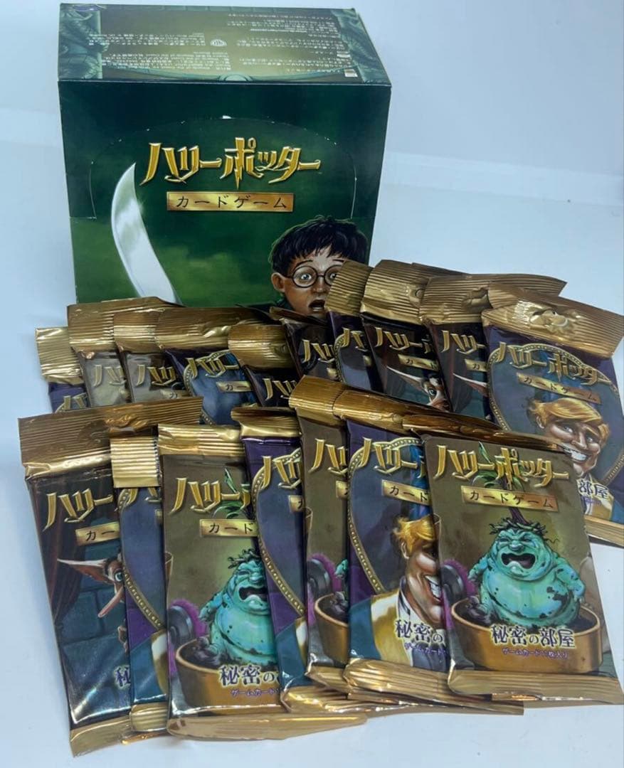 ハリーポッター 日本語版 秘密の部屋 カードゲーム 新品未開封 17パック