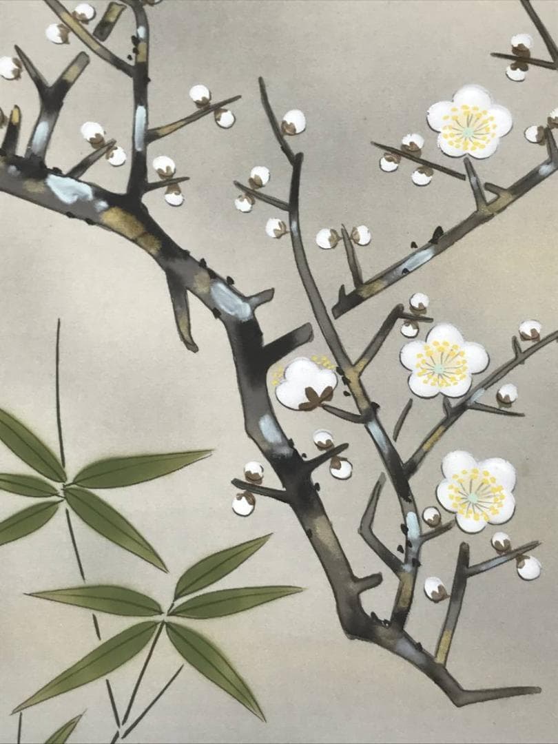 【真作】翠紅/松竹梅図/亀図/双幅/掛軸/名家伝来/AC-507