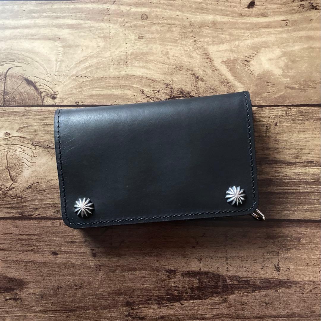 【お札を折らずに収納】トラッカーウォレット150（ミドル）3層【受注生産】