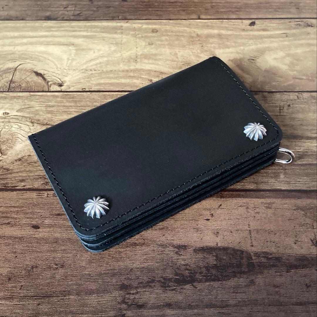 【お札を折らずに収納】トラッカーウォレット150（ミドル）3層【受注生産】