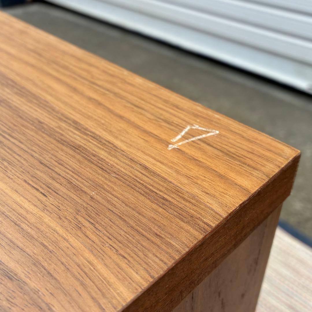 【送料込】無印良品　木製ＡＶラック　テレビ台　ウォールナット材　幅110cm