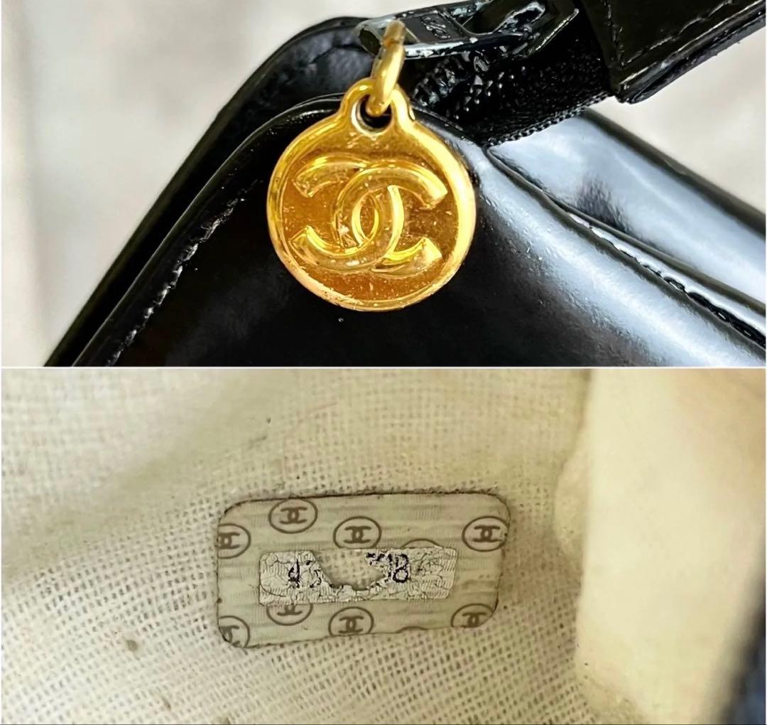 CHANEL ケース　小物入れ ココマーク ゴールドレディース ブラック