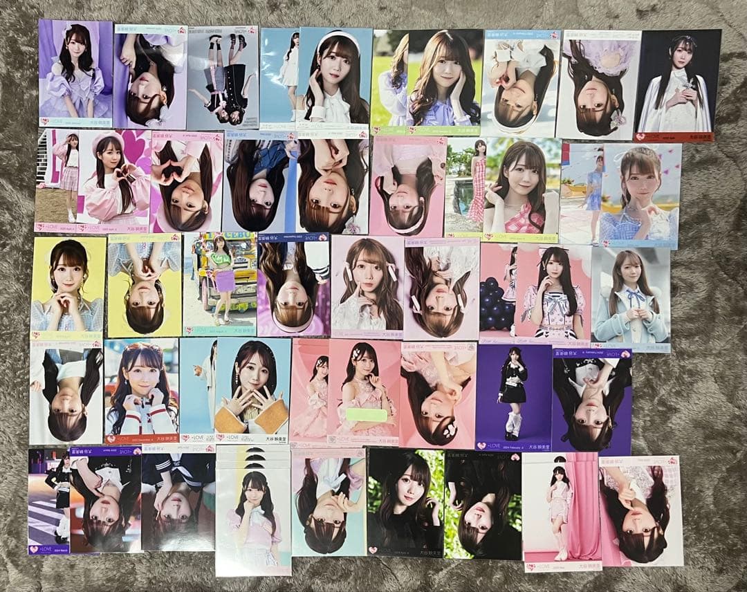 大谷映美里 生写真330枚 ミニフォトID まとめ売り