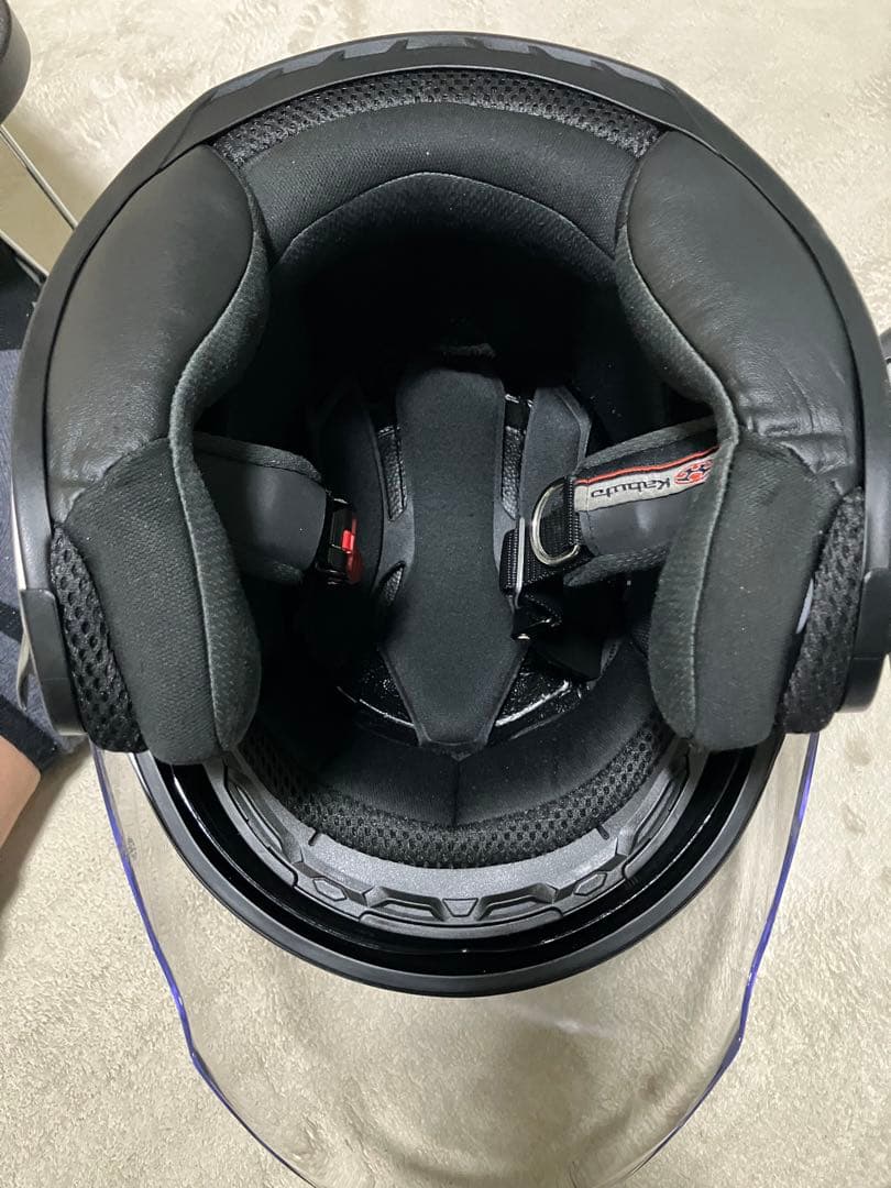 OGK KABUTO EXCEED パールホワイト Ｌ