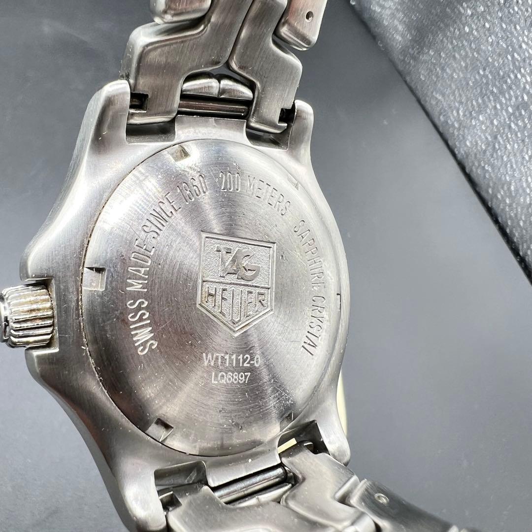 電池交換済 TAG Heuer タグホイヤー リンク WT1112 200m