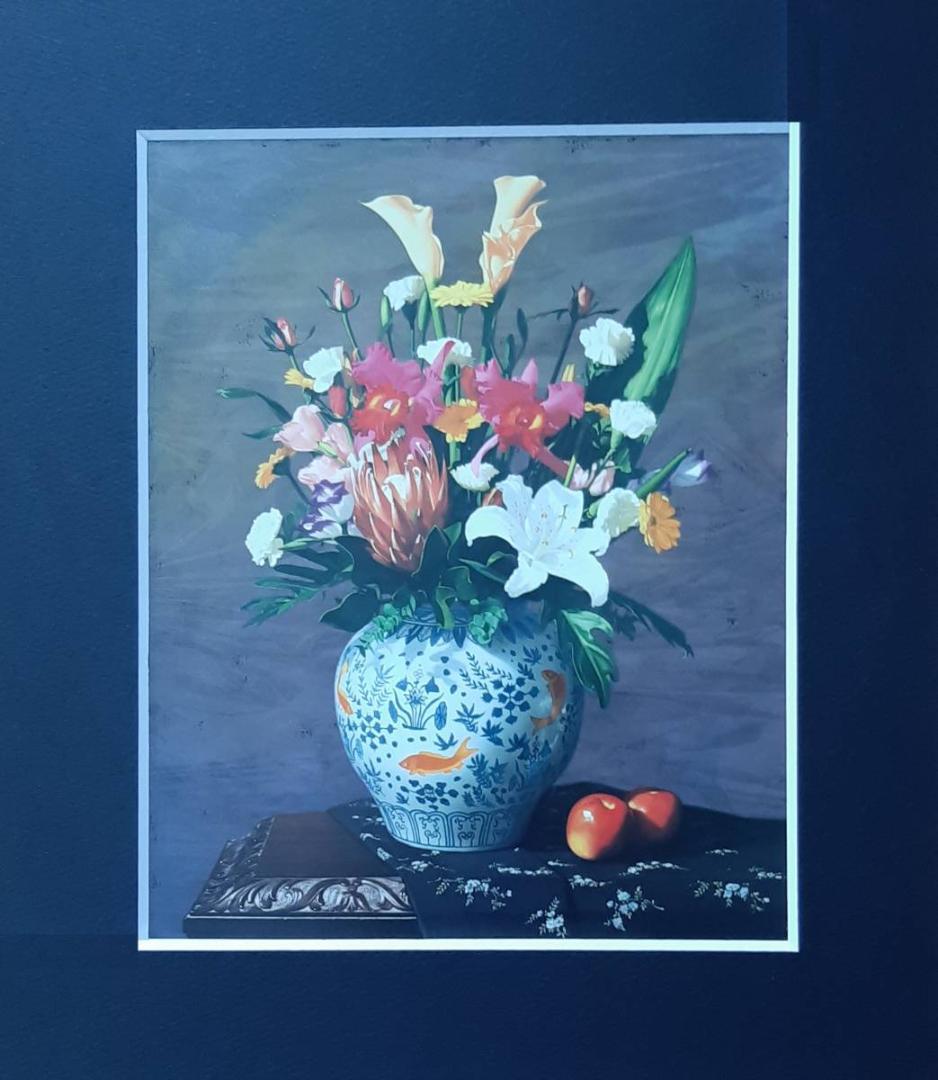 清水悦男、「秋色譜」、希少画集の額装画、四季、風景、人気作品