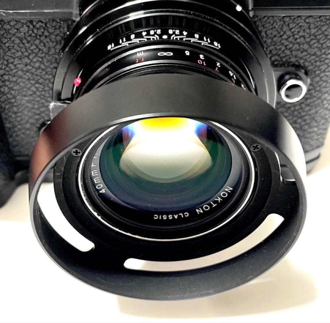 Voigtlander NOKTON classic 40mm F1.4+フード