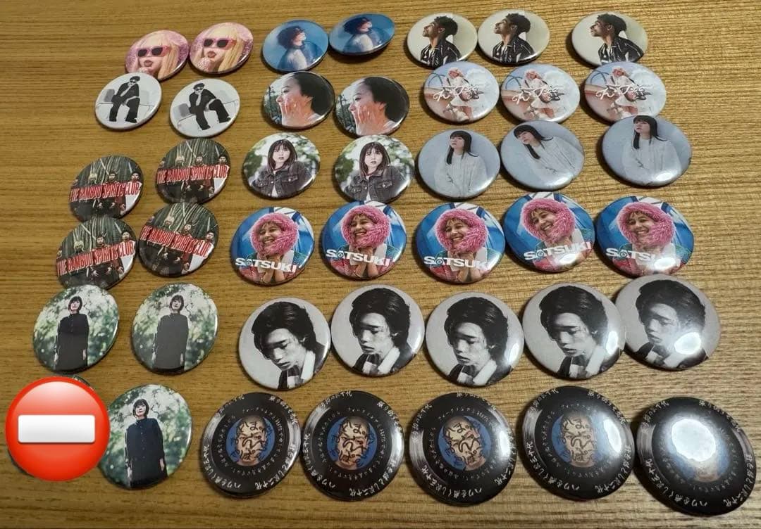 ミナホ缶バッジ　2025 セット3