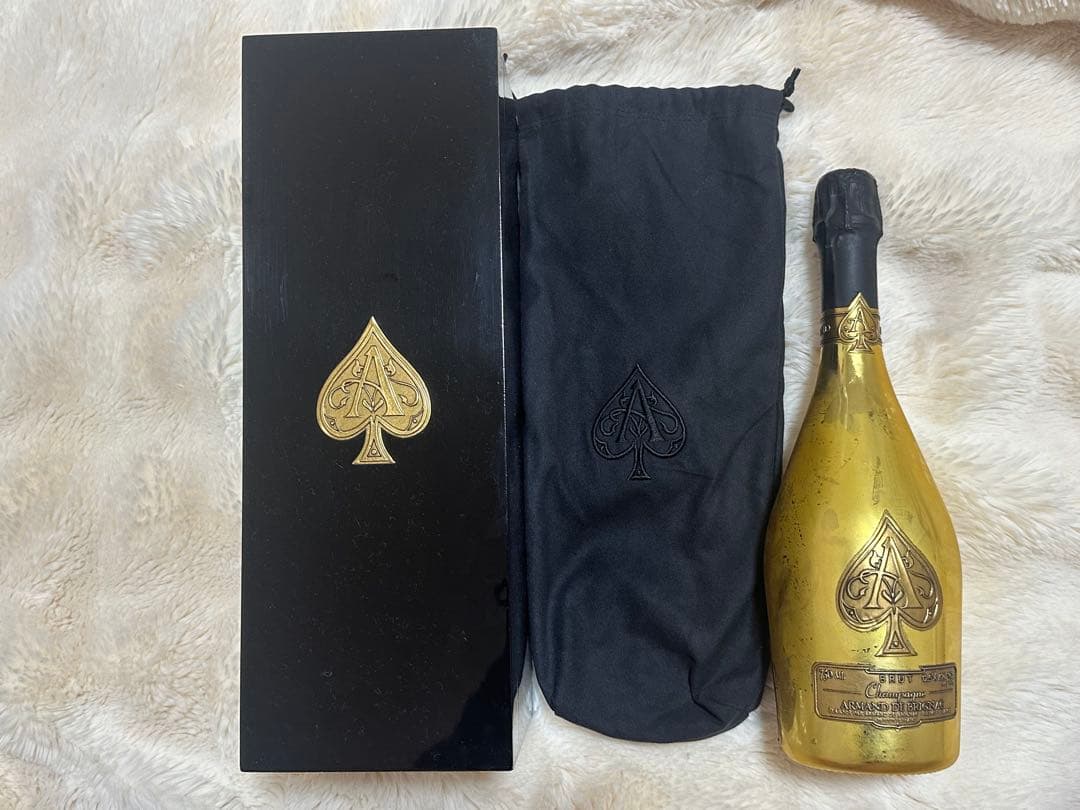 未開封　正規品　箱　アルマンド　ゴールド　ブリニャック ブリュット シャンパン