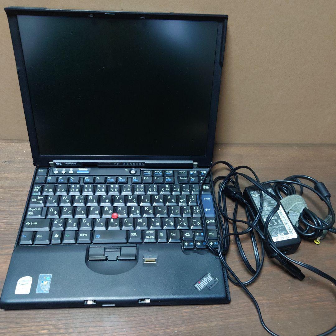 IBM ThinkPad x61s ノートPC ACアダプター付き