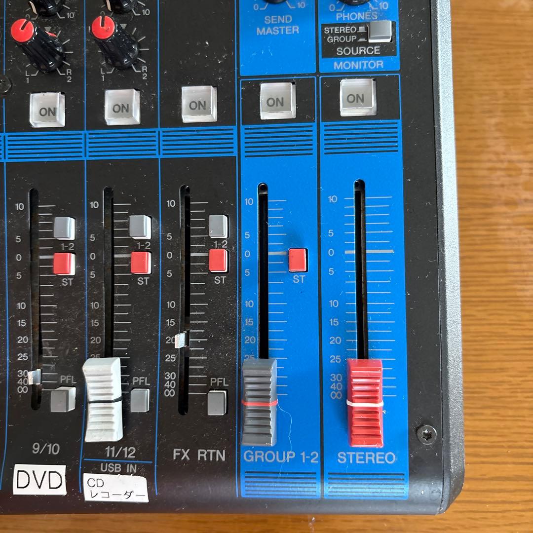 YAMAHA MG12XU アナログミキサー