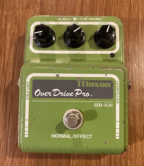 【田中太郎】Maxon OD-820 オーバードライブペダル(キク5）