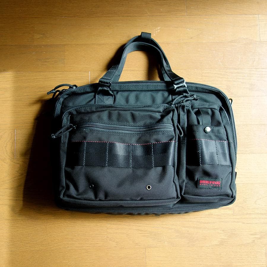 【美品】ブリーフィング　A4 LINER　ブラック