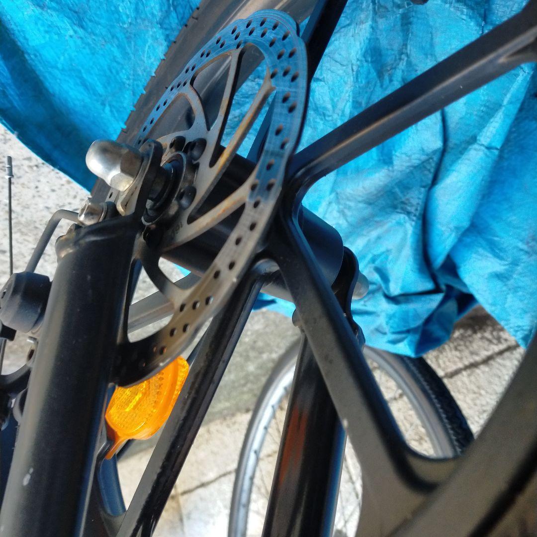 折りたたみ電動自転車 黒