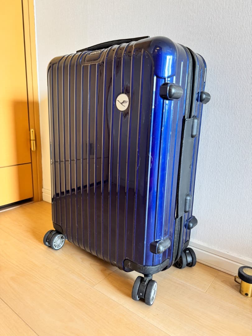 RIMOWA Lufthansa Salsa Cabin 2輪 ブルー 35L