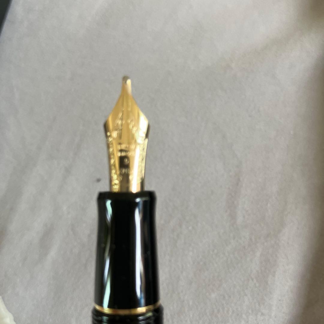 【新品】パイロット 万年筆 カスタム74 14金ペン先 ブラック 万年筆