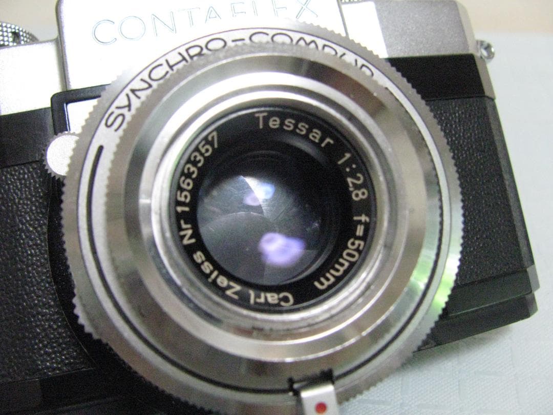 美品★CONTAFLEX1型ZEISSIKON Tessar1:2.8 50mm