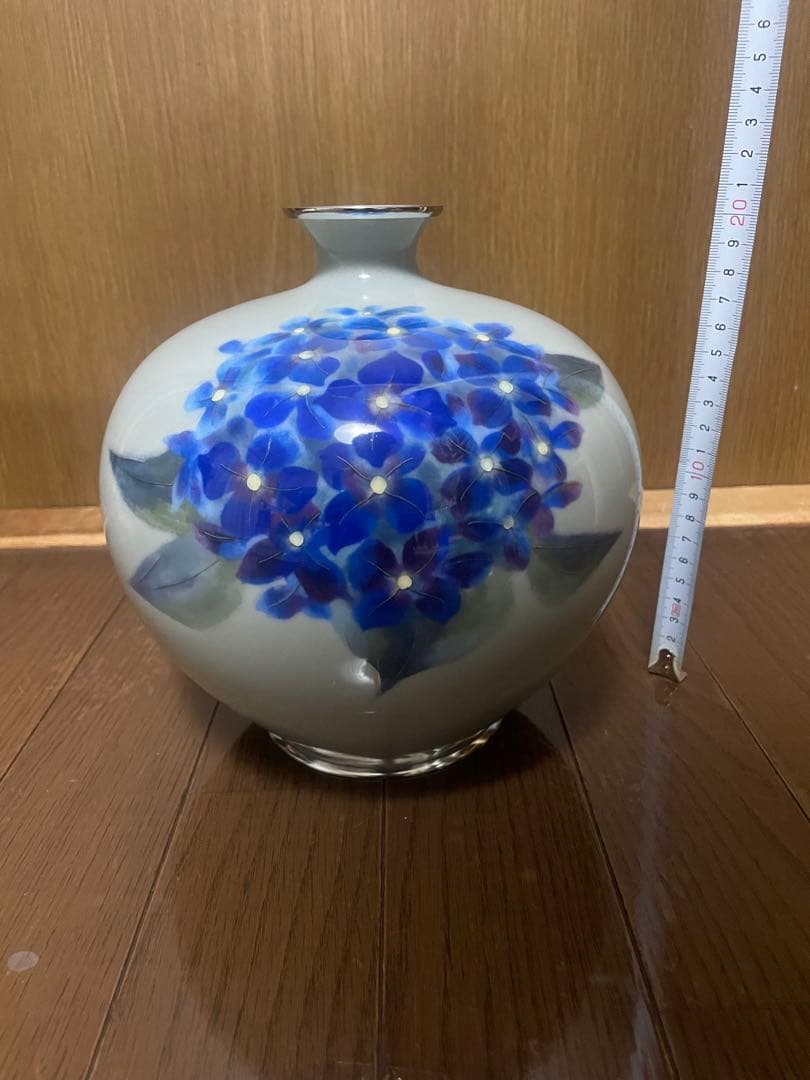 安藤七宝　花瓶　美品　ピンホールあり