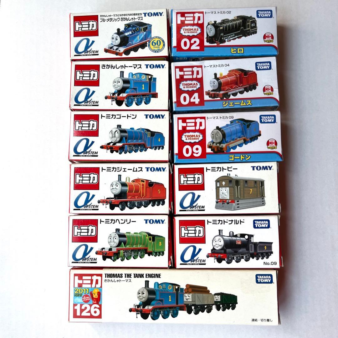 トミカ　きかんしゃトーマス11台セット　新品