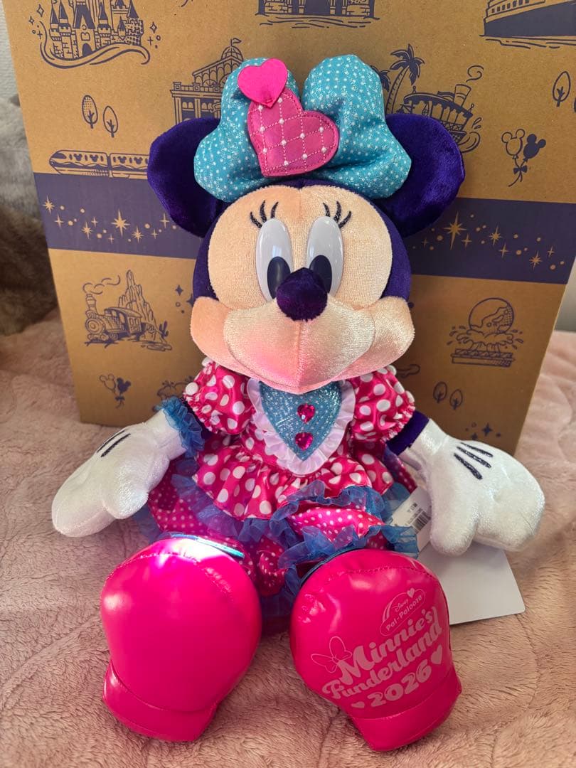 ミニーマウス ぬいぐるみ　パルパルーザ ファンダーランド