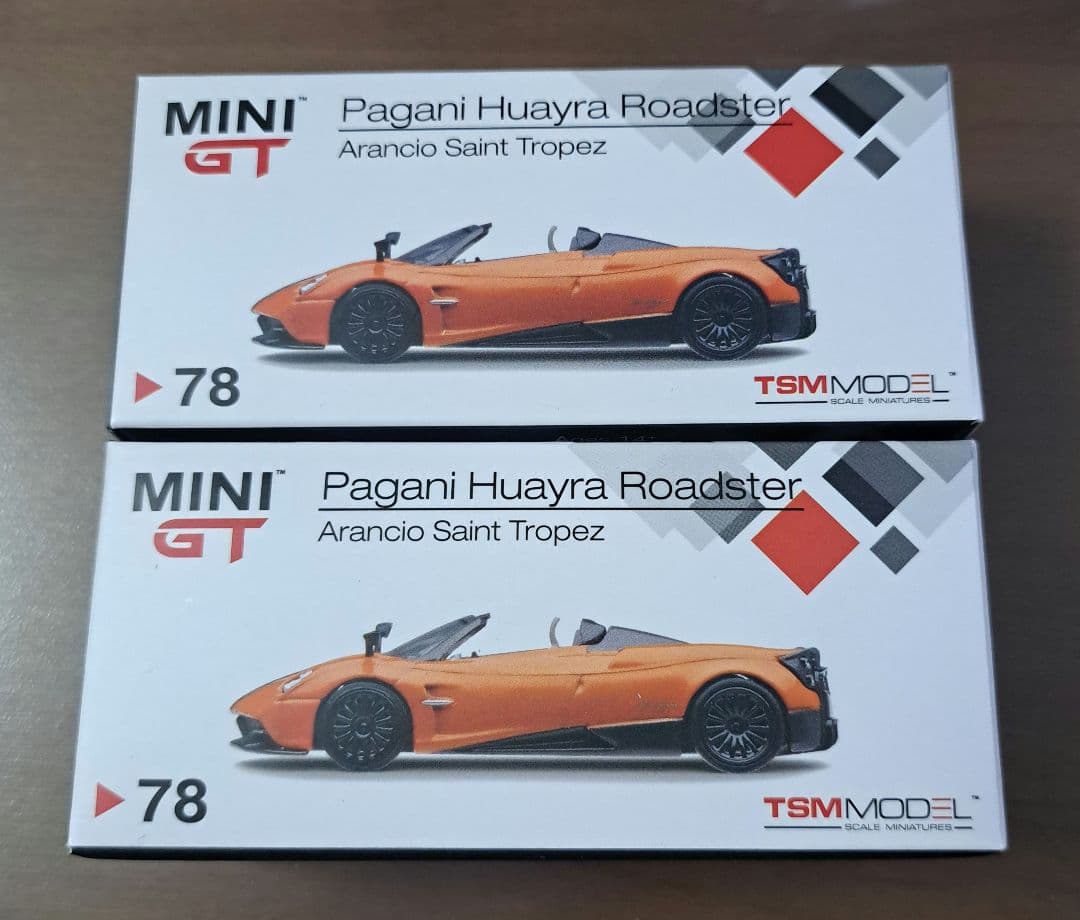 ミニカー MINI GT Pagani Huayra Roadster 78