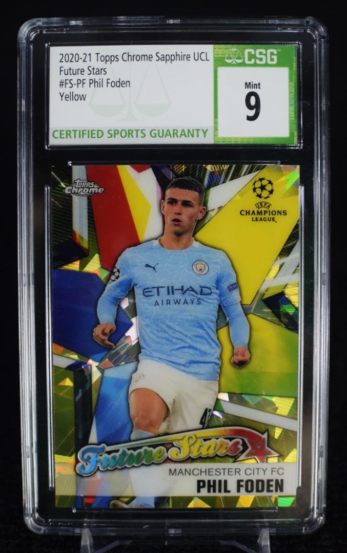 その他 2020 Phil Foden Topps Chrome Sapphire