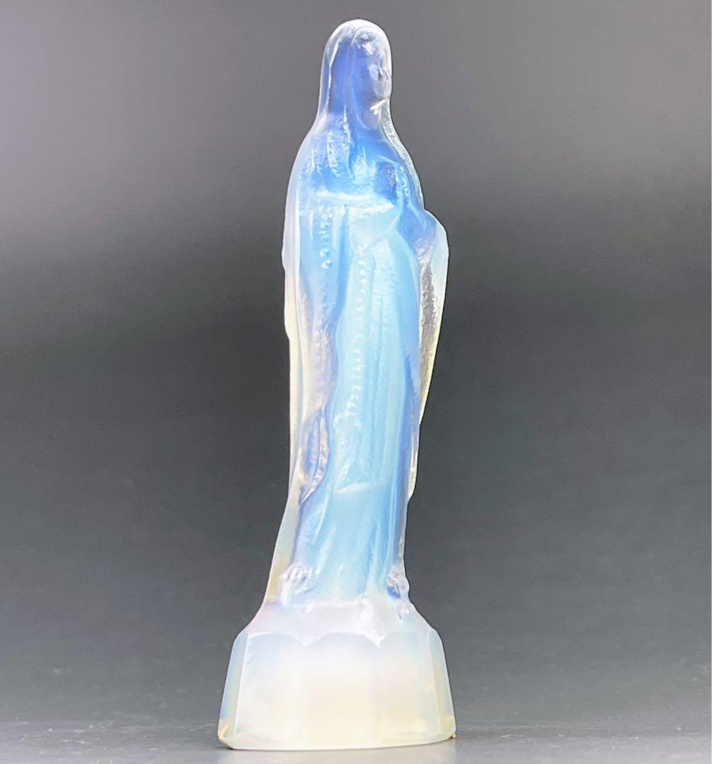 【美品】Sabino サビノ オパールセント 聖母 マリア像 ぺーパーウェイト