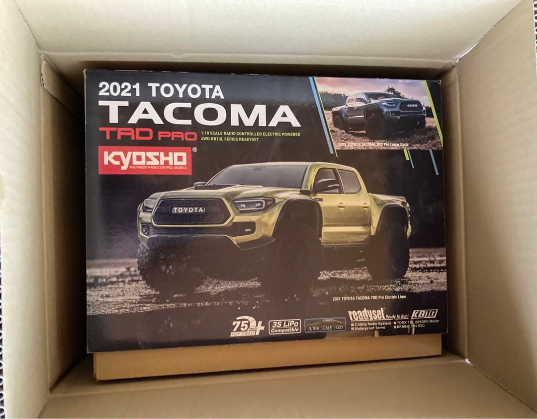 【新品未開封】京商 1/10 EP 4WD トヨタ タコマ TRDルナロック