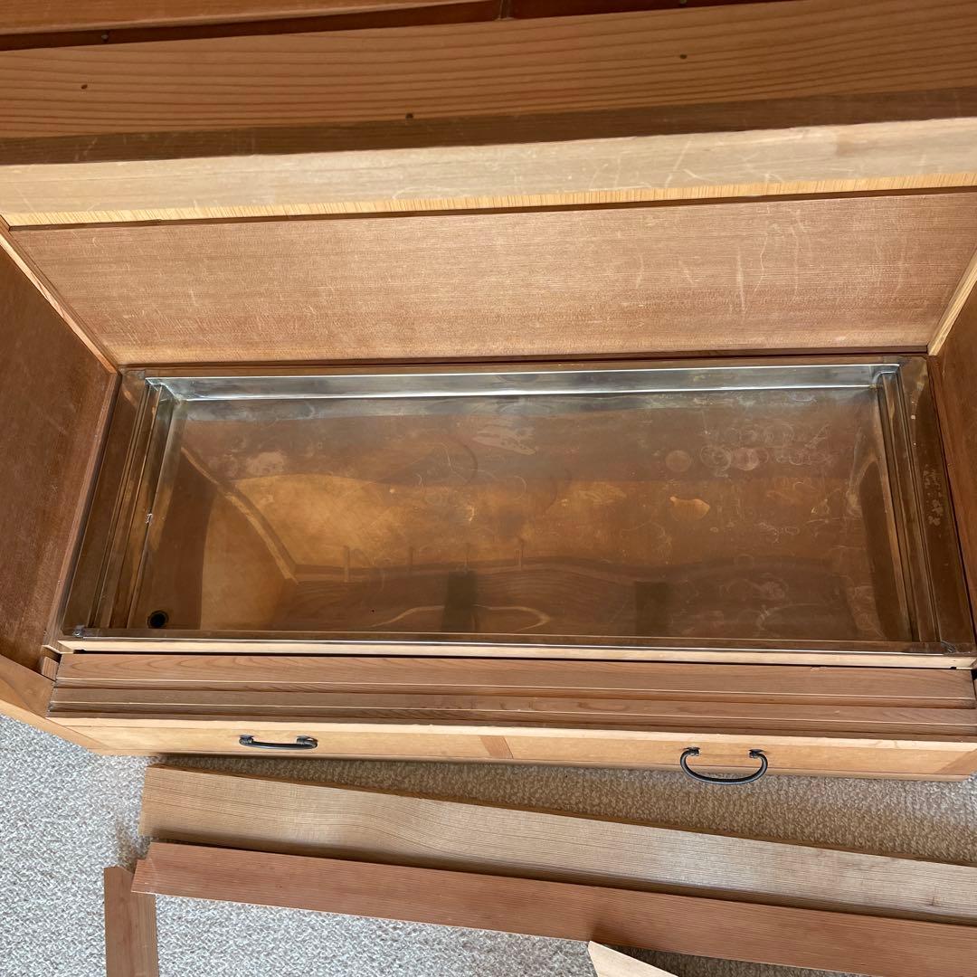 ♦︎【 伝統工芸❤️置き水屋】茶道具　置水屋　水屋箪笥　網代引戸　茶箪笥　♦︎