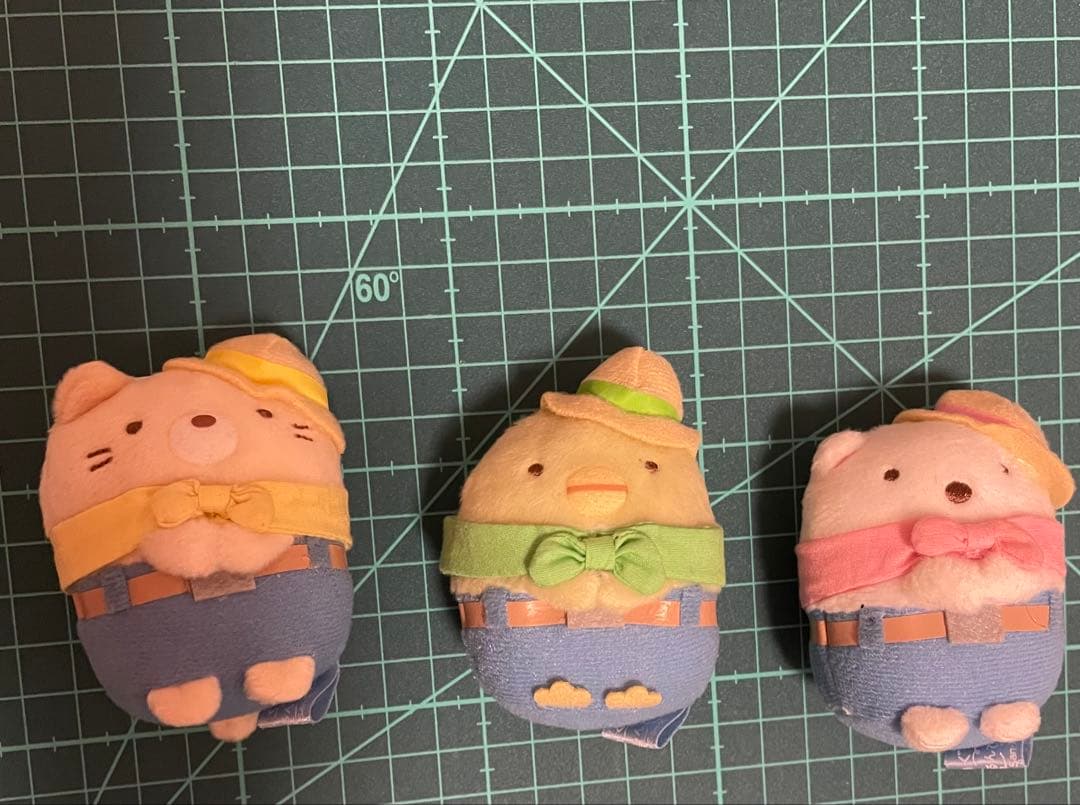 すみっコぐらし　限定！農園つくるんです　てのり3体