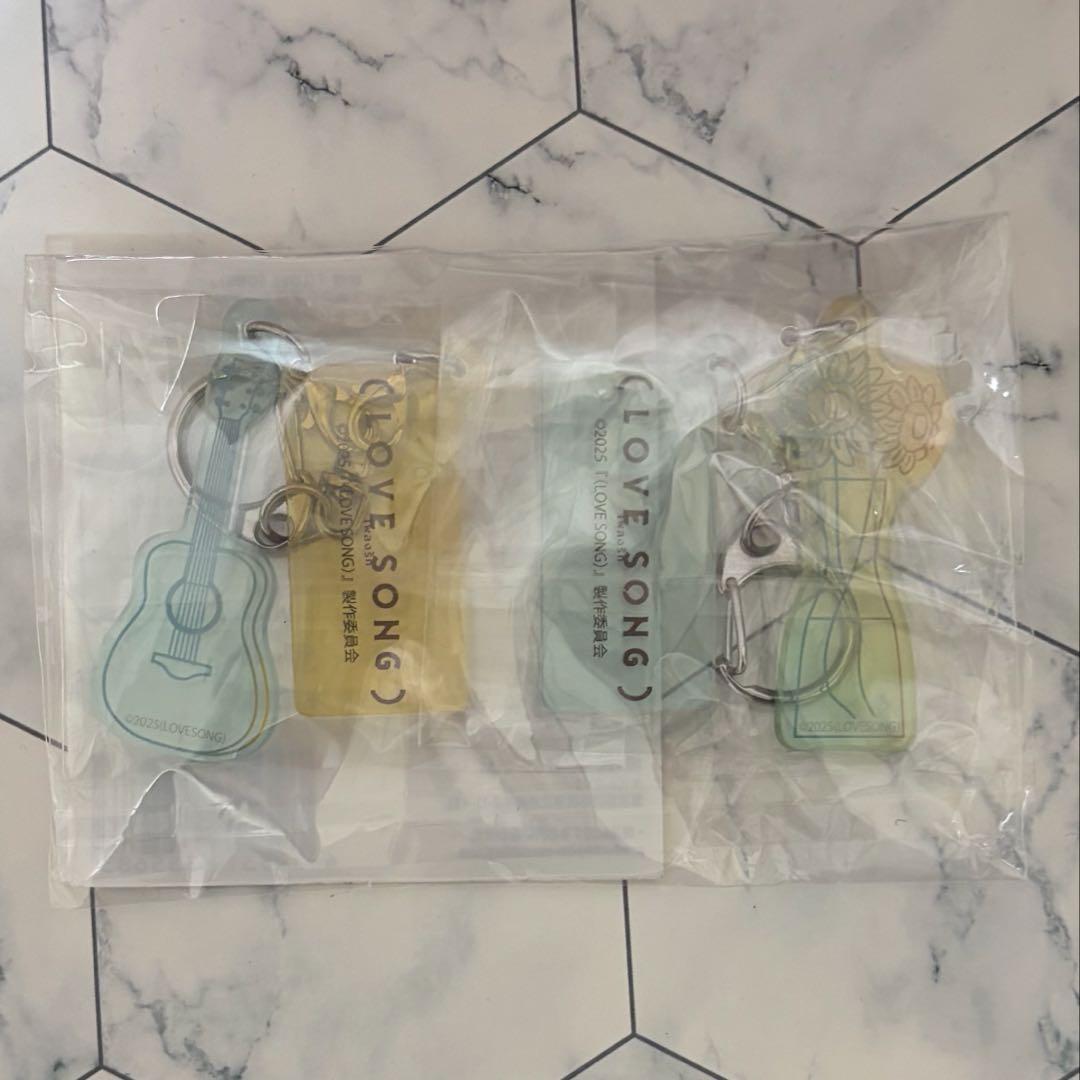 ゆ*き様 新品(LOVE SONG) アクリルキーホルダー　セブンネット限定