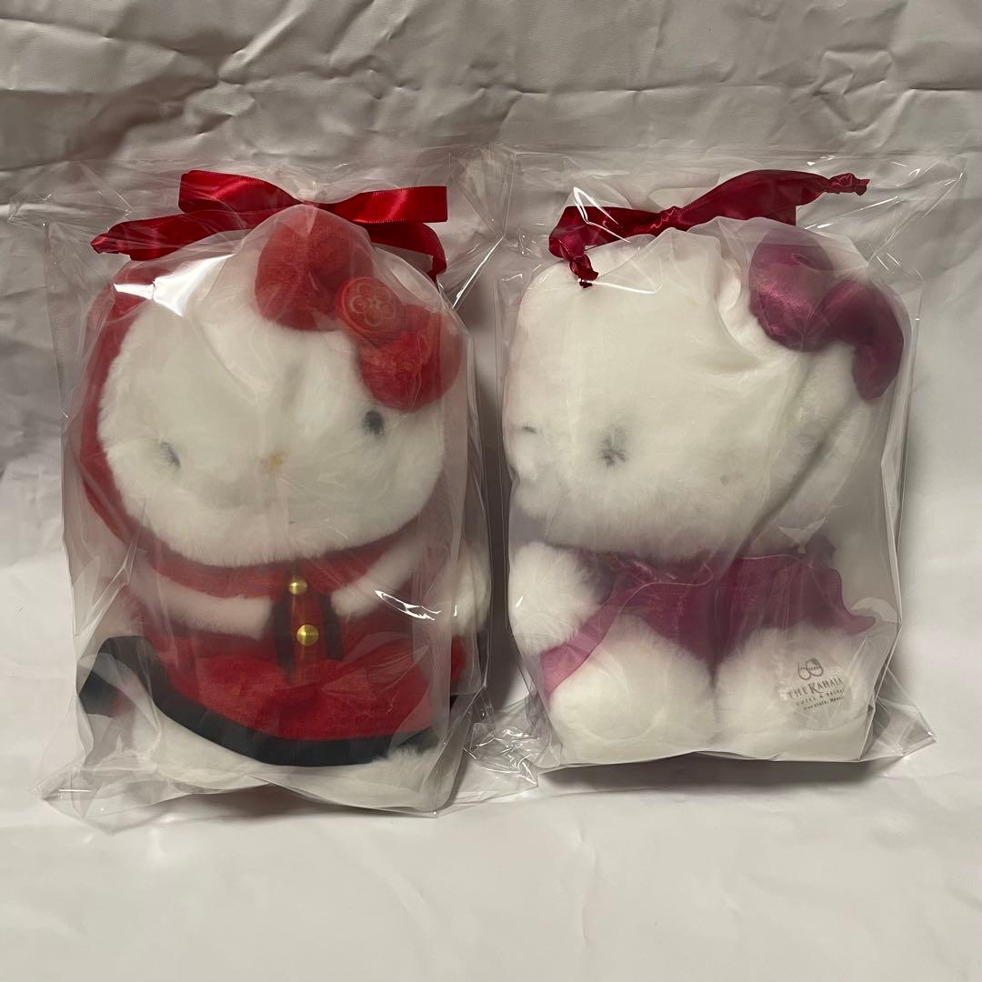 エクシブ カハラホテル 日焼けキティ ゴールドドレスキティ ぬいぐるみ セット