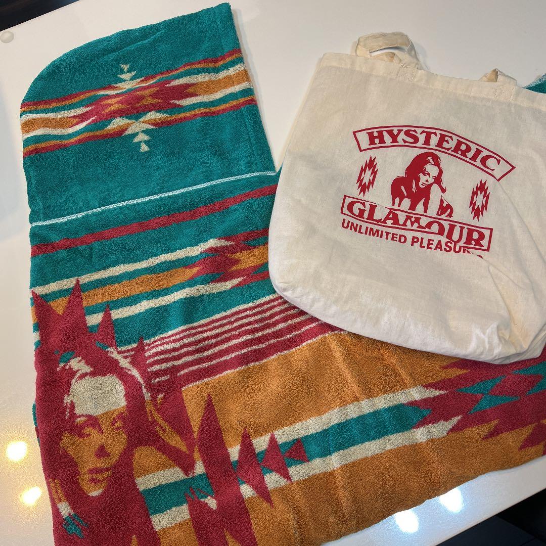 ヒステリックグラマー タオル フード ポンチョ