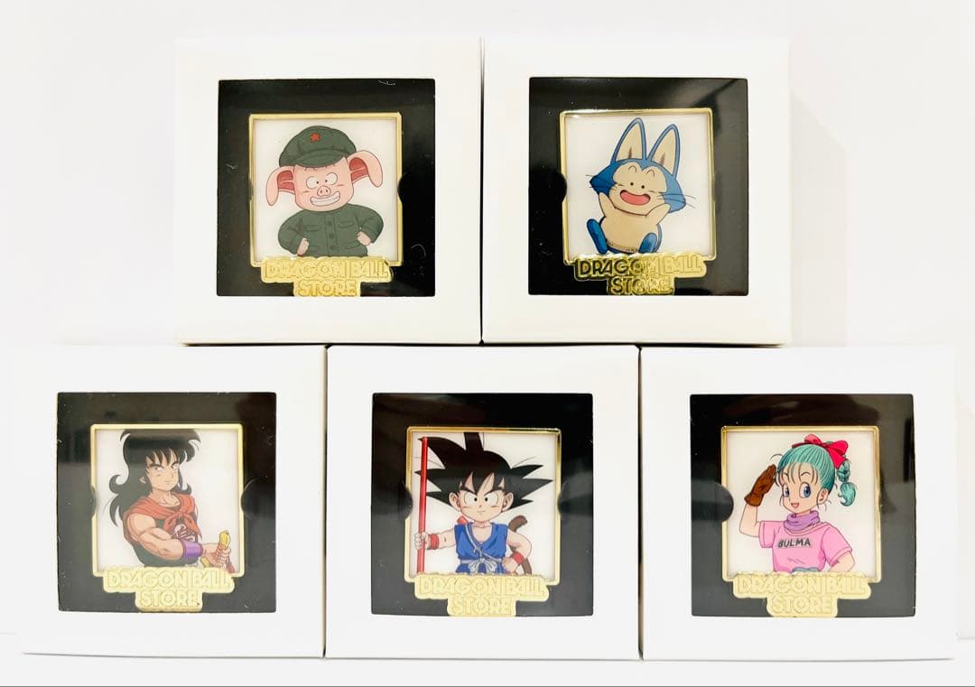 5種セット ピンバッジ ヒストリー1 ドラゴンボールストア