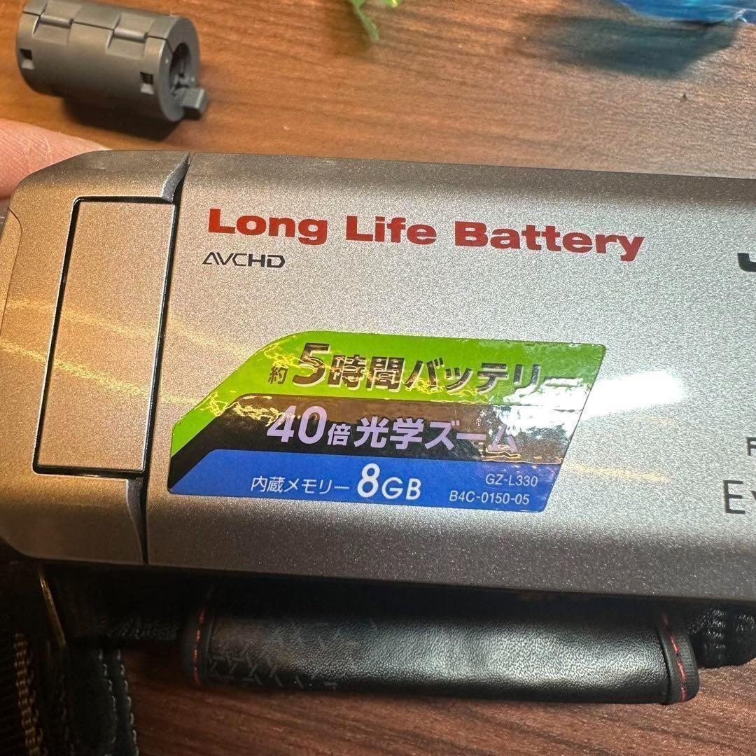 Victor JVC GZ-L330 ビデオカメラ 動作確認済み 0423