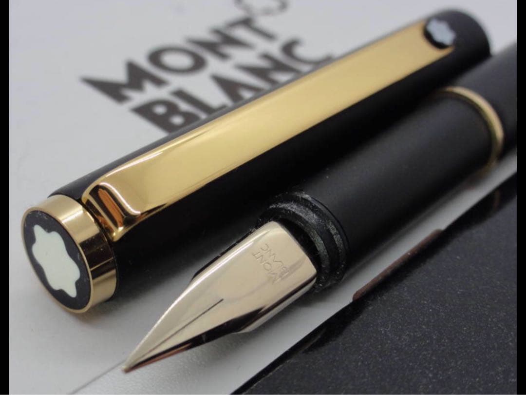 モンブラン　★世界中でファンの絶えない逸品SラインNo2118ブラック＆ゴールド