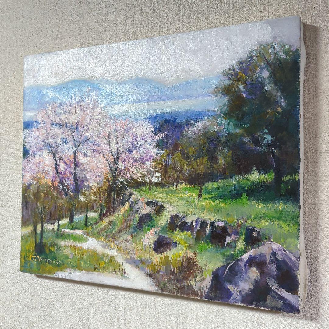 F8号油彩画（額縁なし)No.65