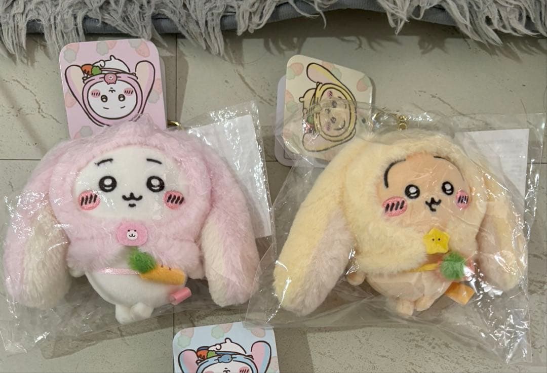 ちいかわ台湾台北店限定　ロップイヤーなマスコット　ちいかわ うさぎ