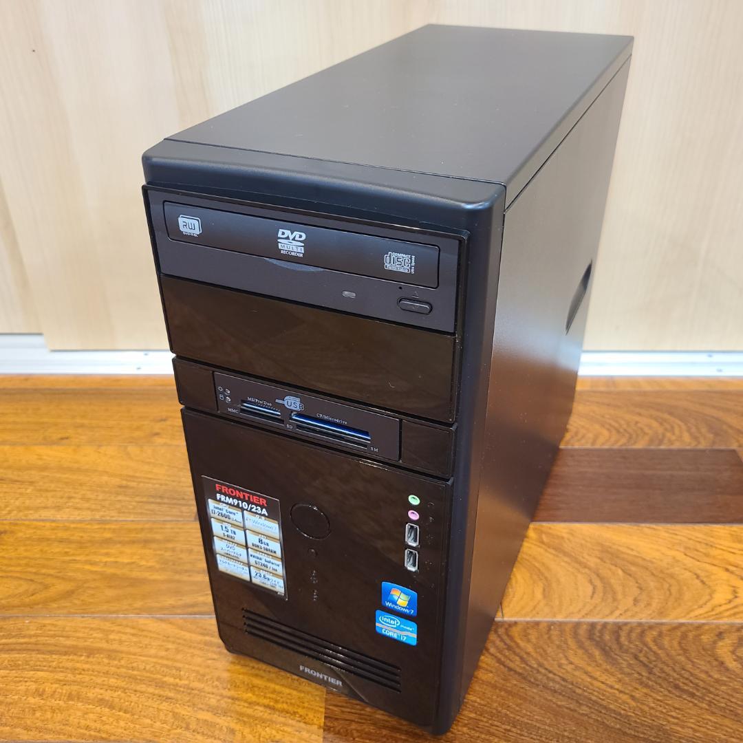 ★FRONTIER FRM910/23A Core i7-2600 デスクトップ